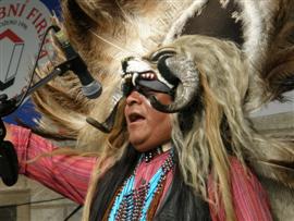 Mraky se lekly indiánů