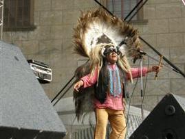 Mraky se lekly indiánů