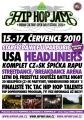 Letní festival Hip Hop Jam 2010 zveřejňuje první jména line upu: